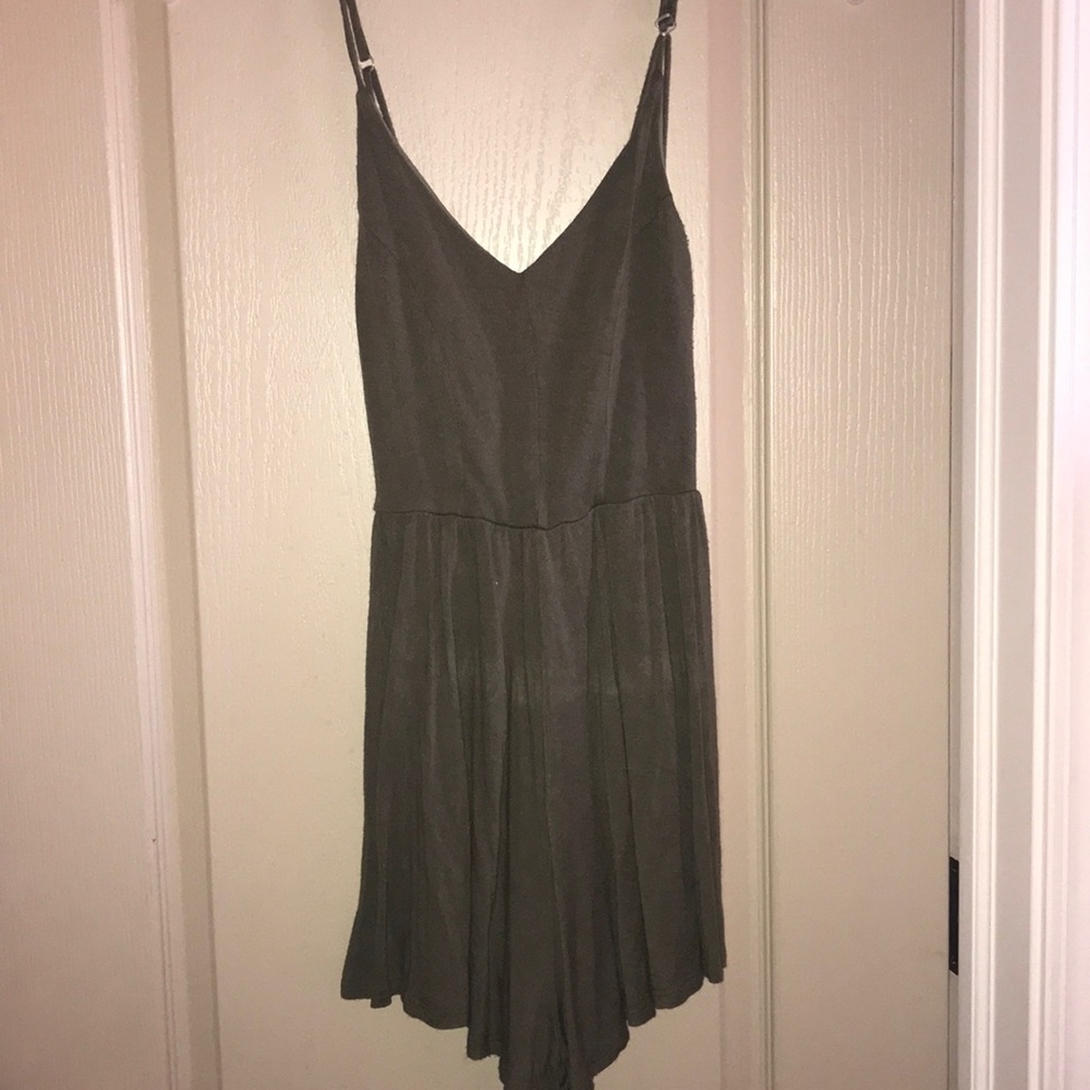 Army Green Romper